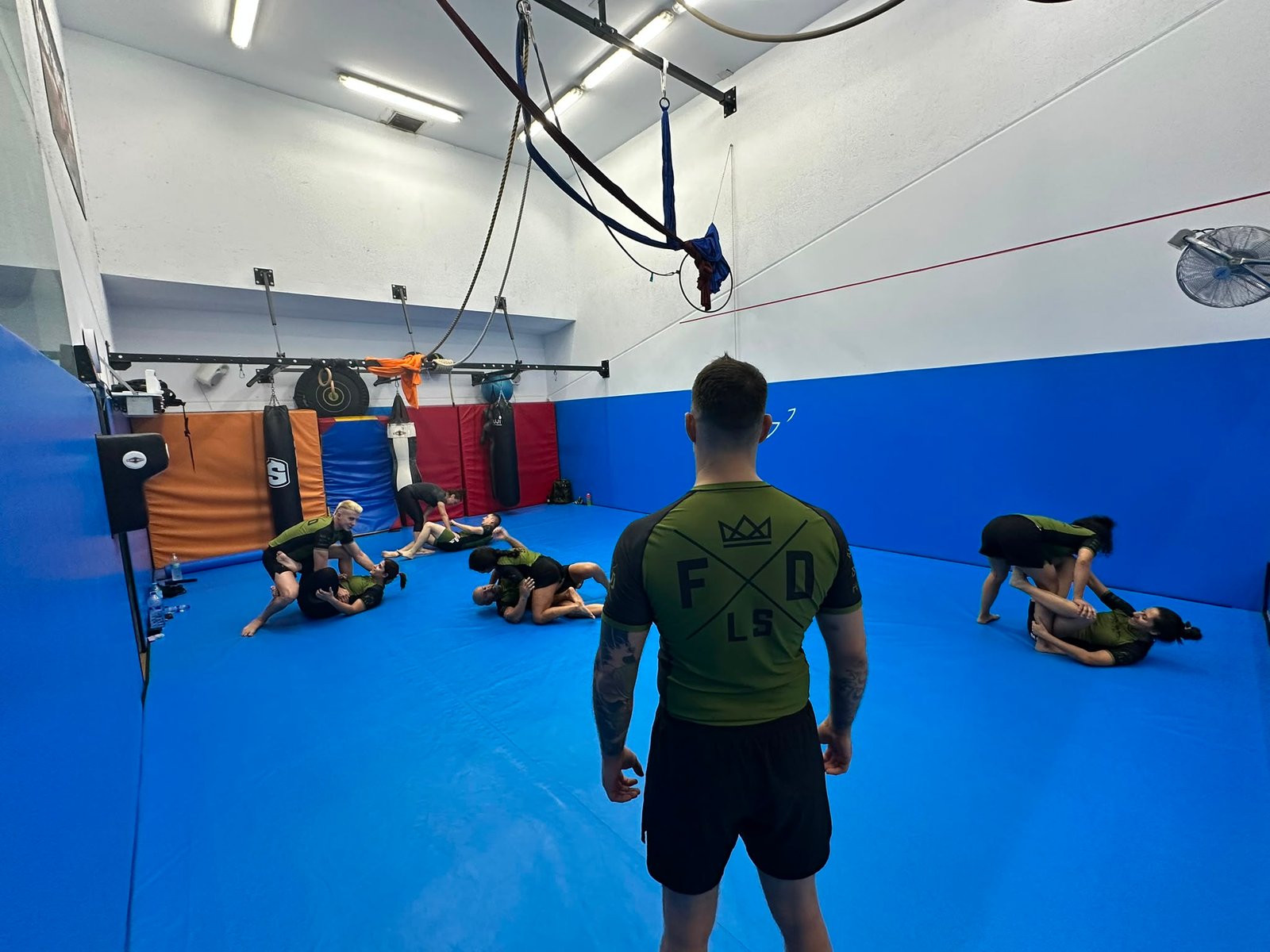 Entrenamiento en tatami